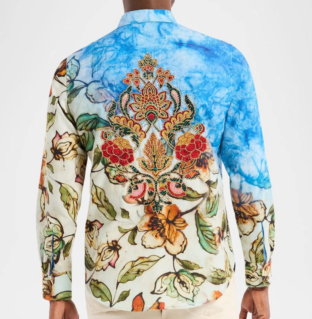 Robert Graham Wanderinblossom Long Sleeve Button Down Shirt