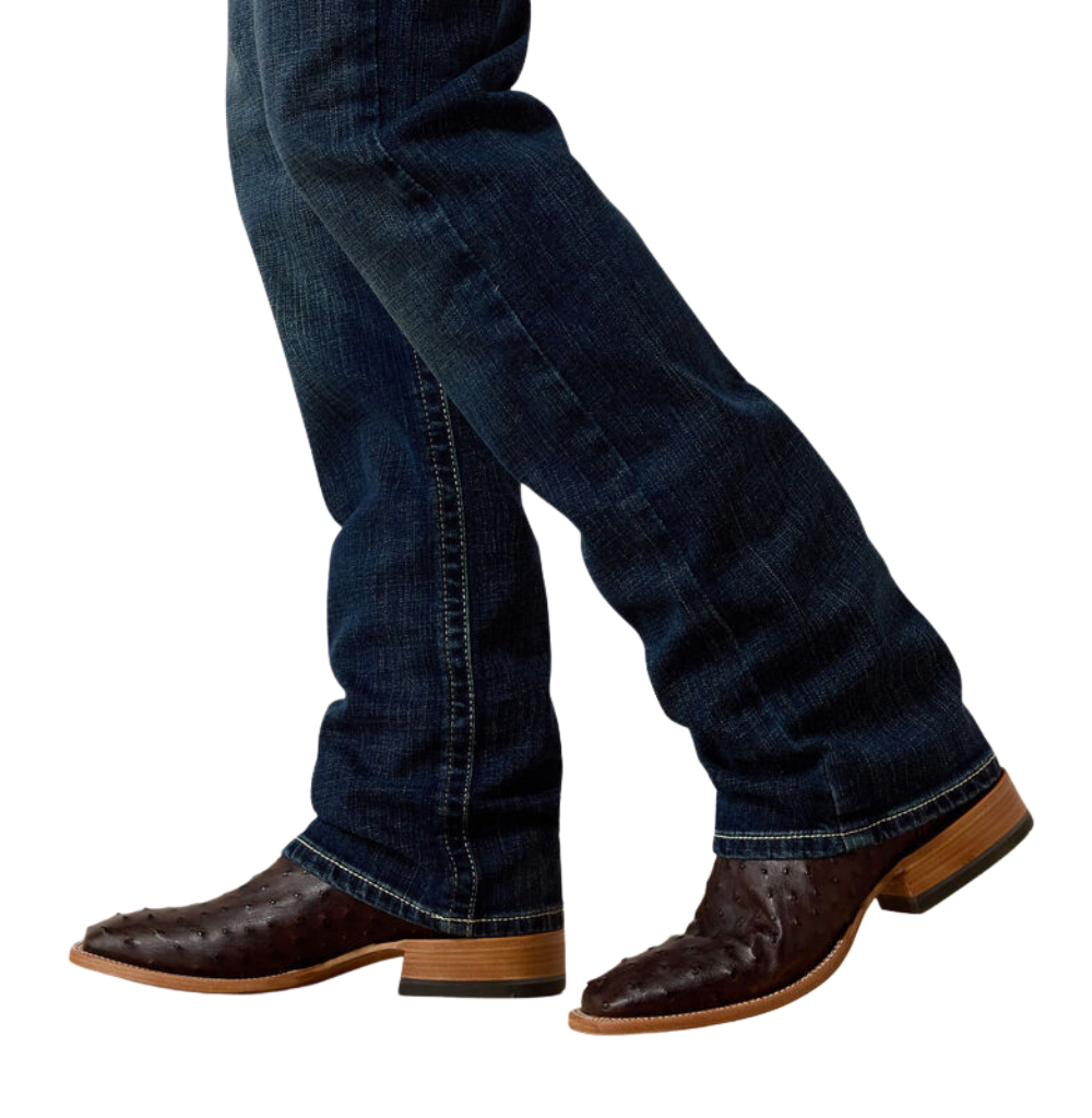 ARIAT Men's Jean M4 Low Rise Boot Cut Jean, Adkins Rise