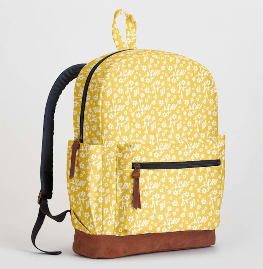 Minted Sunny Floral Classic Backpack