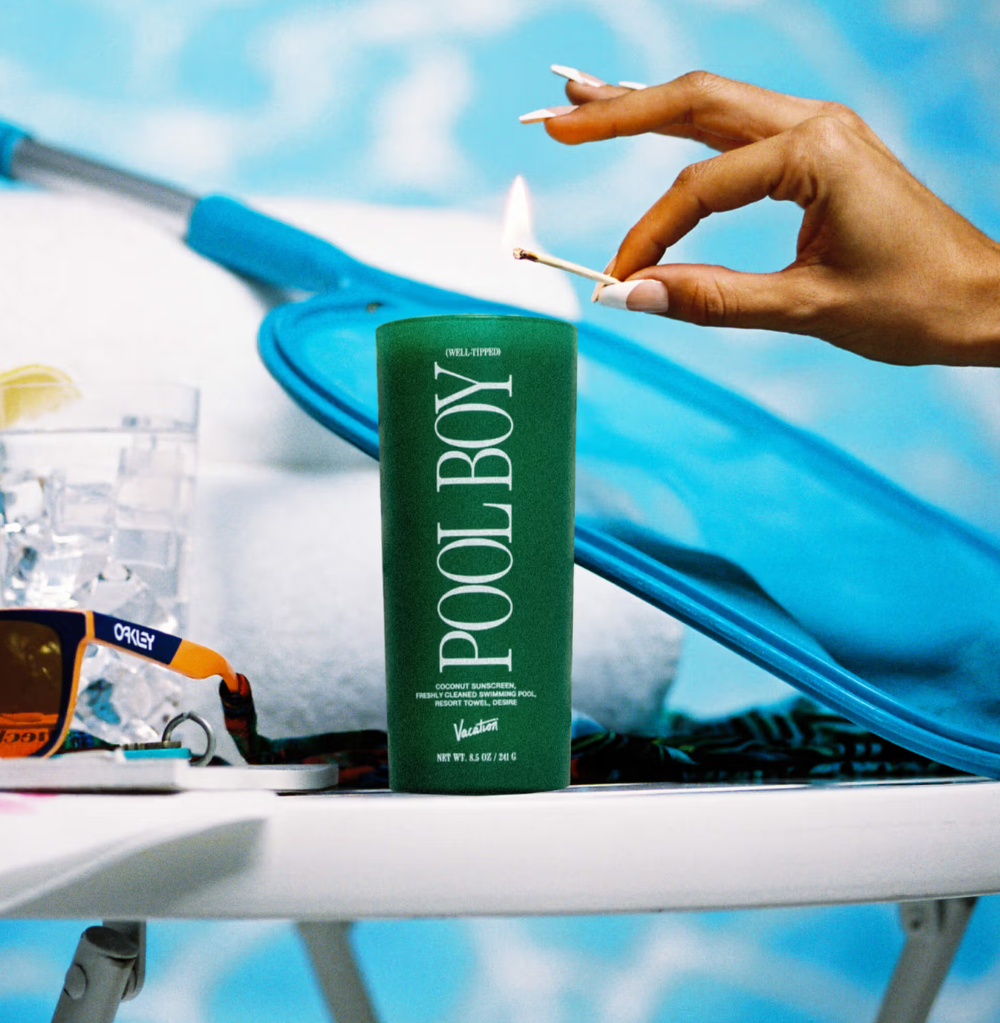 Vacation® Well-Tipped Pool Boy Luxury Scented Candle