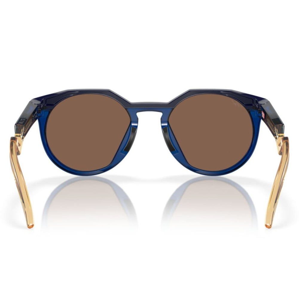 NEW Oakley HSTN Navy Transparent Blue Frame POLARIZED 24K Prizm Sunglass 9242-11