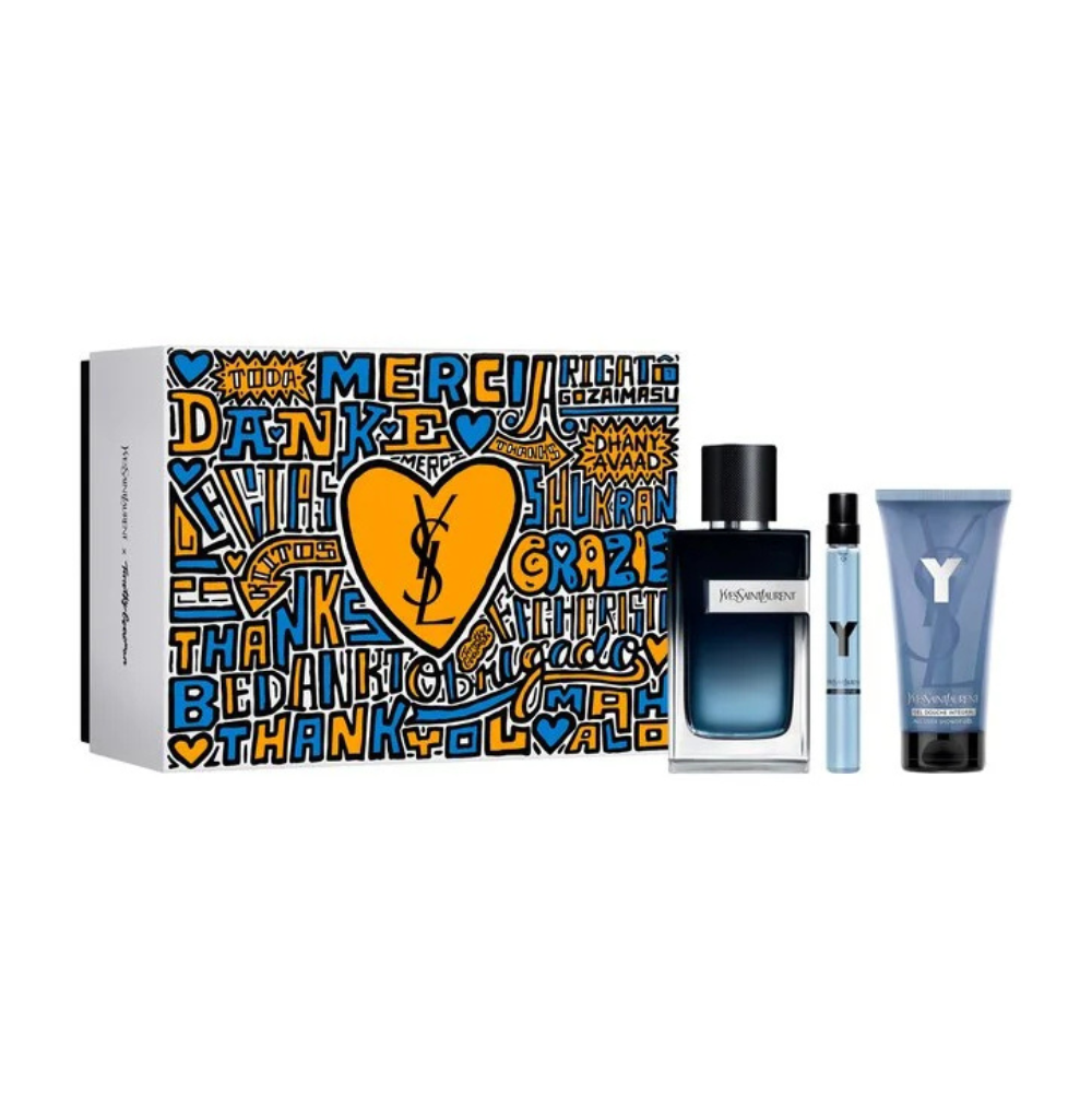 Y Eau De Parfum 3-Piece Cologne YSL Gift Set
