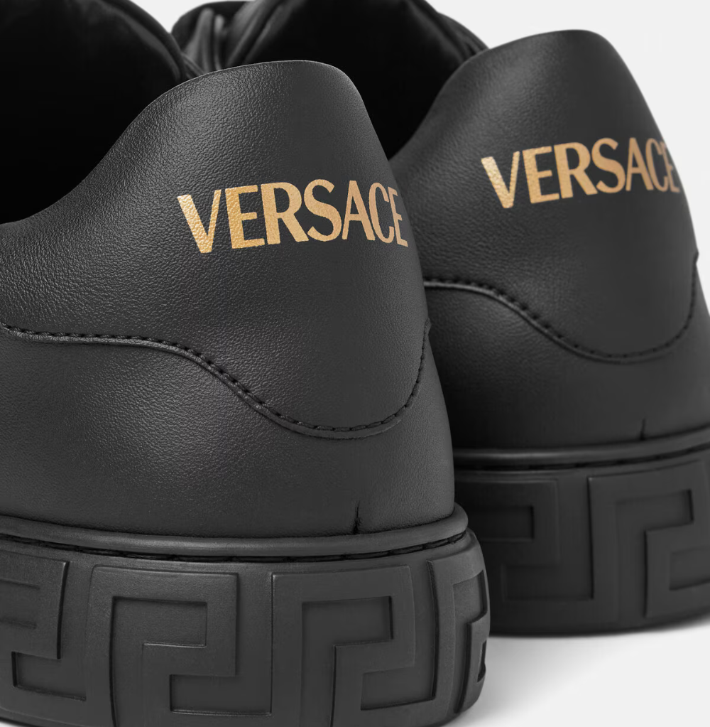 Versace Studded Greca Trainers