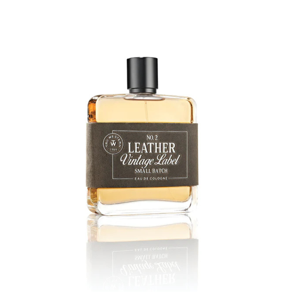 Tru Western No. 2 Leather Vintage Label Small Batch Cologne