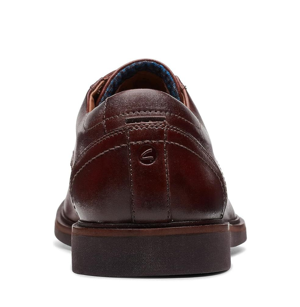 Clarks Men's Malwood Lace Shoes Dark Brown