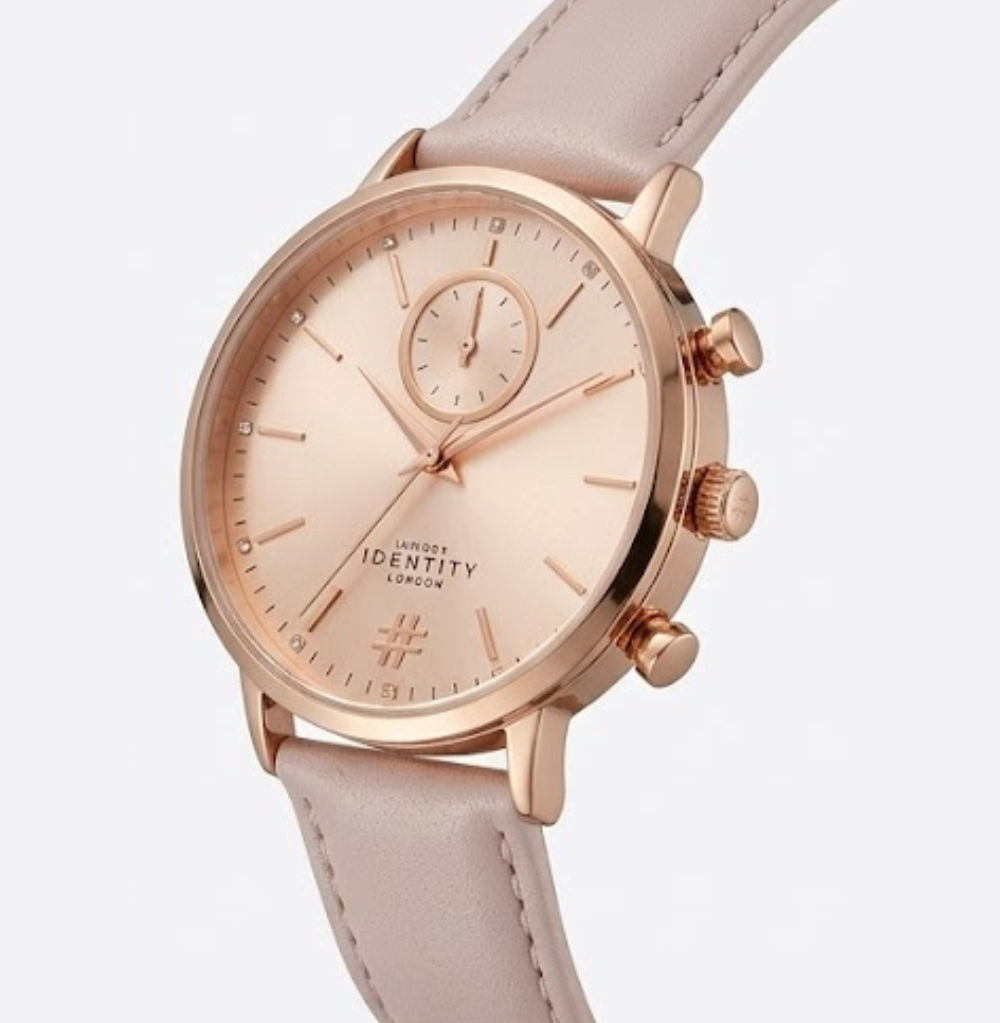 Identity London Rose Gold Luxe Watch