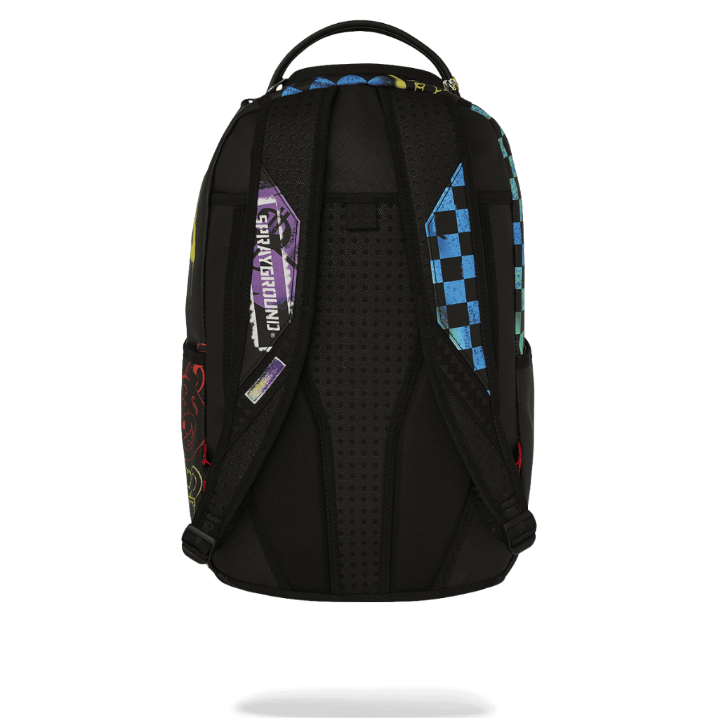 Shark Central Stencils Black DLXSV Backpack