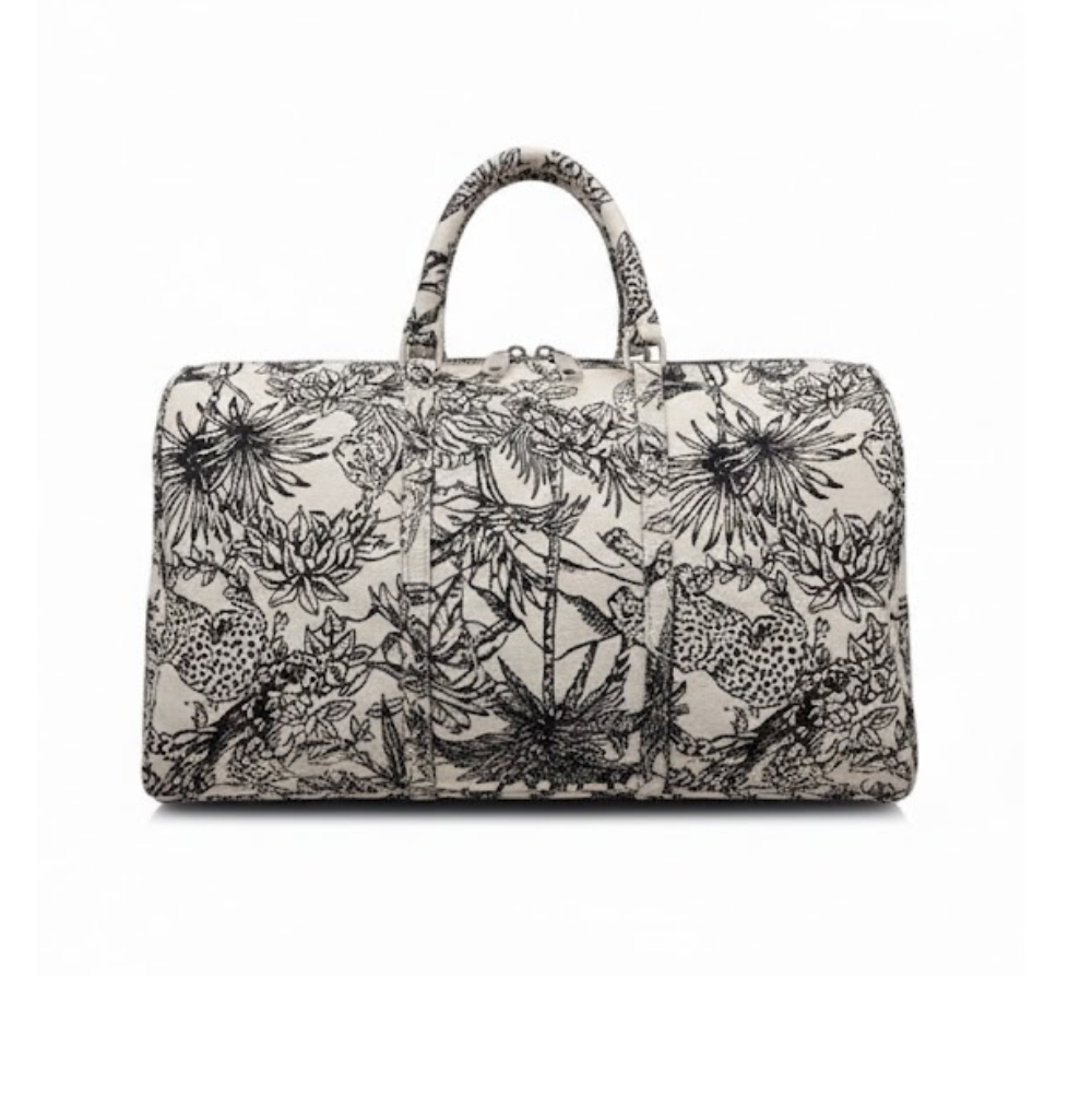 Francesca's Botanical Tiger Travelling Bag