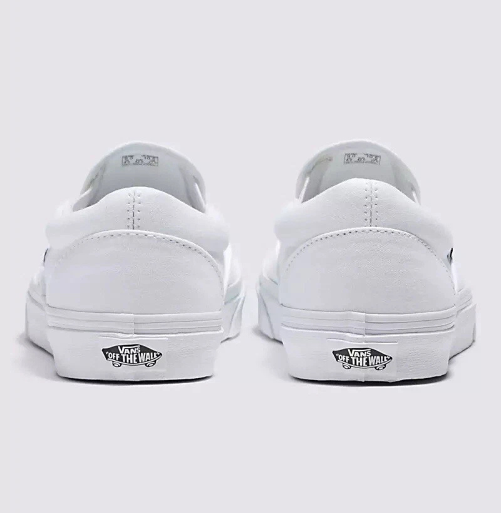 Vans Classic Slip-On Leather White Shoe