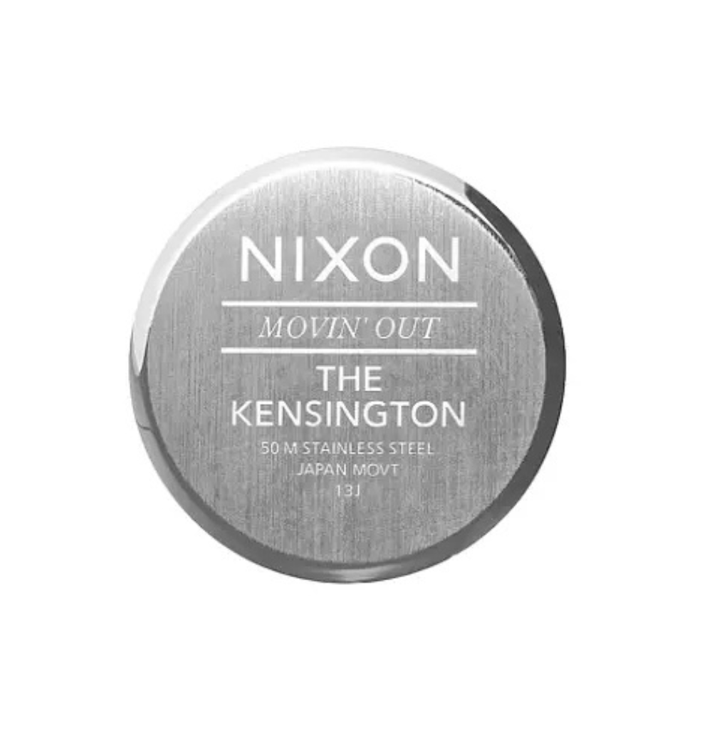 Nixon The Kensington Watch Silver Gold White