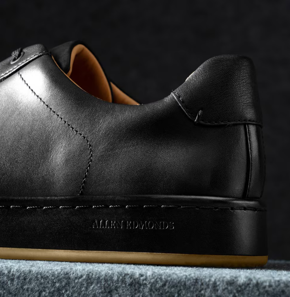 Allen Edmonds Barnes Lace-up Sneaker Black LE