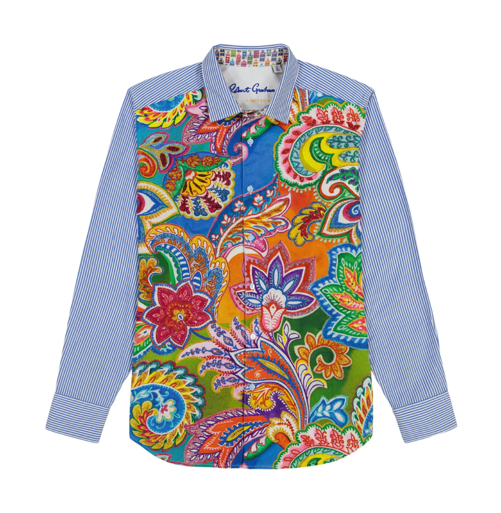 Robert Graham Limited Edition Kaleidescope Long Sleeve Button Down