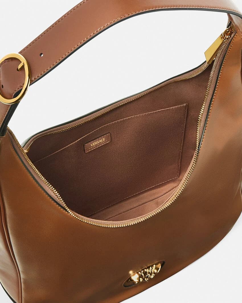 Versace La Medusa Hobo Shoulder Bag