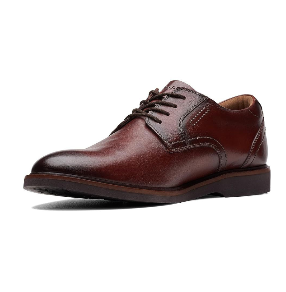 Clarks Men's Malwood Lace Shoes Dark Brown