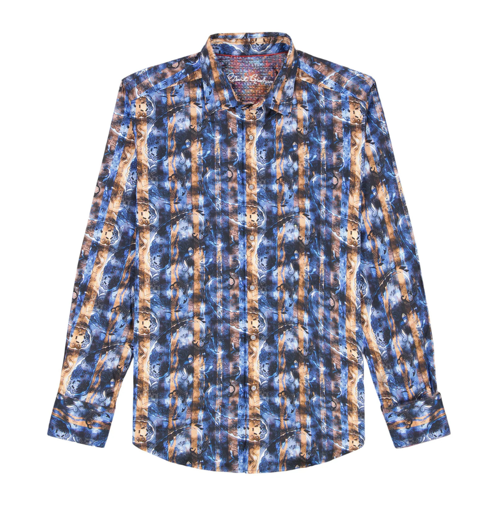 Robert Graham Remington Long Sleeve Button Down Shirt