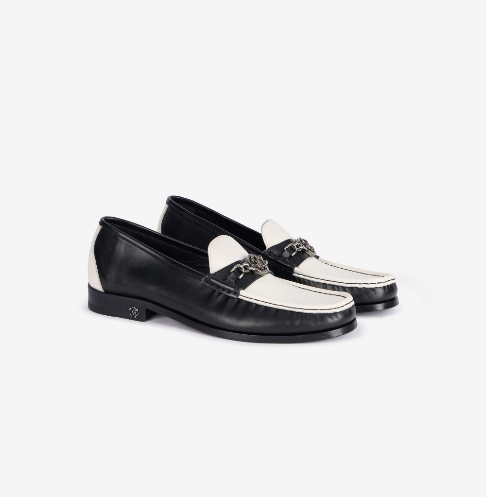 Roberto Cavalli URS014 PZ590 D0027 Calf Tresor Nero