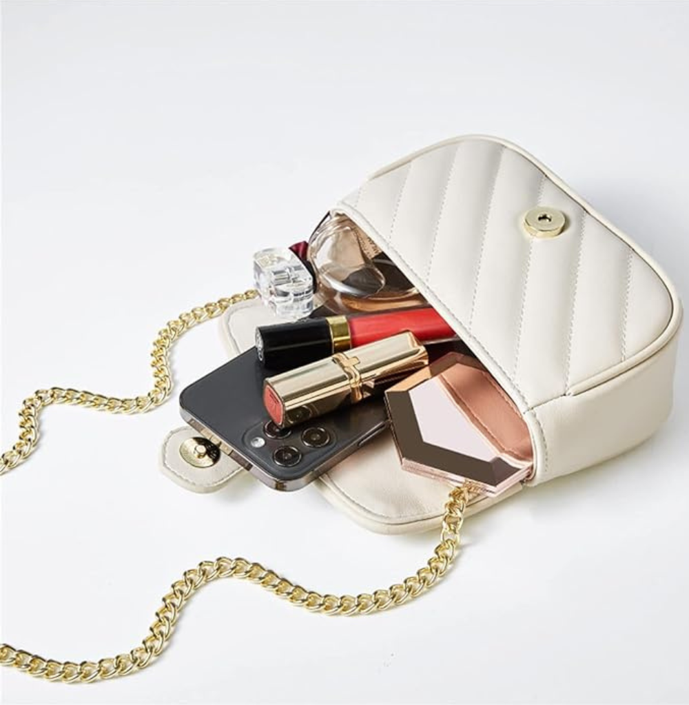 Pu Leather Flap Handbags Cover Rivet Messenger Shoulder Bag For Women