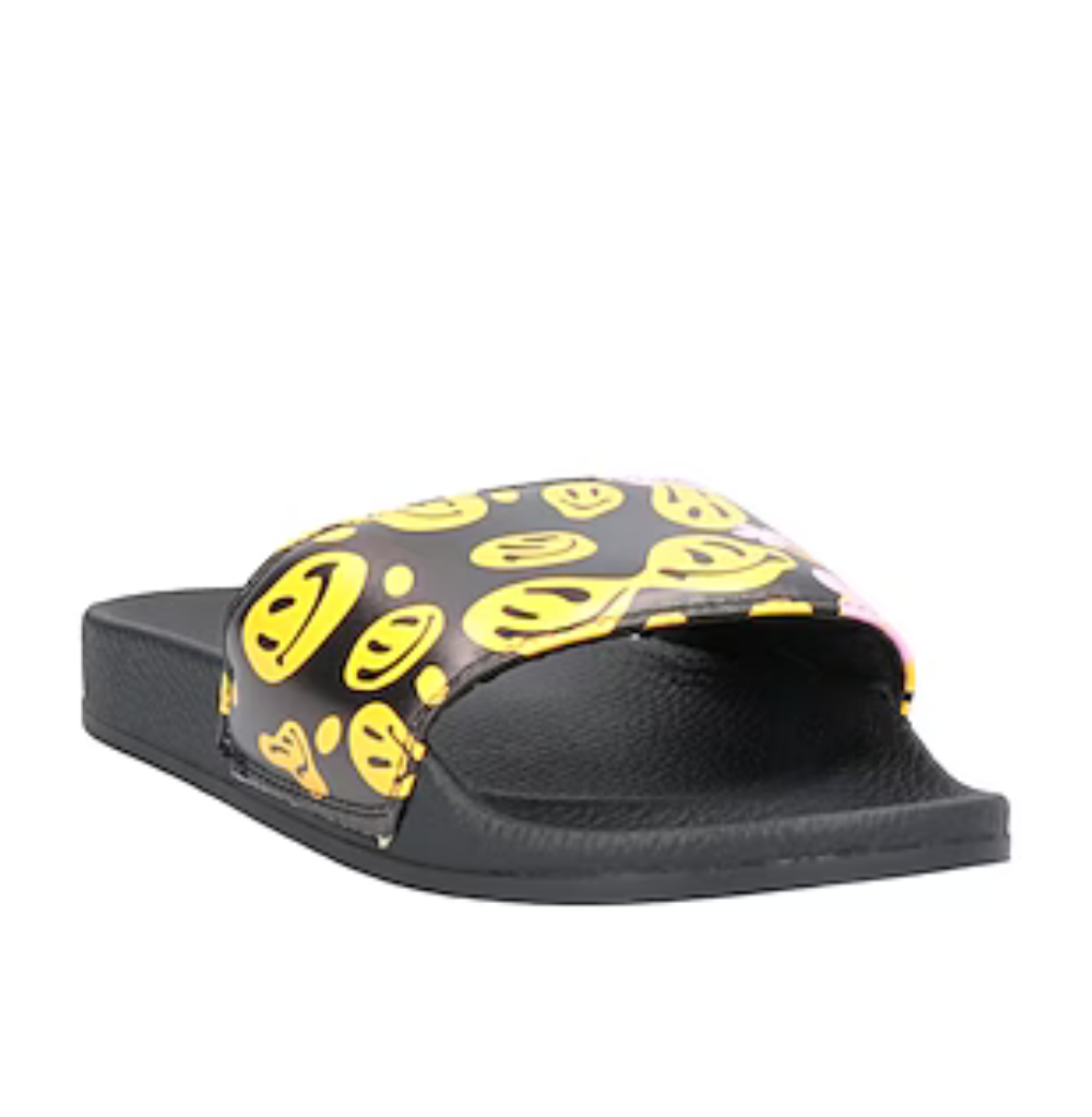 WeSC Men's Hardcore Happiness Slide Sandals