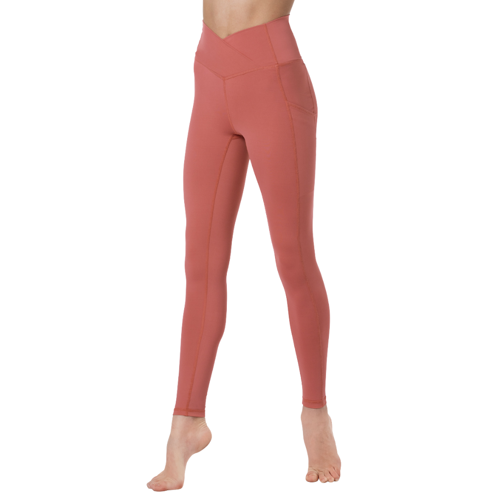 FlexTek 14284 V-Waist Leggings Sienna