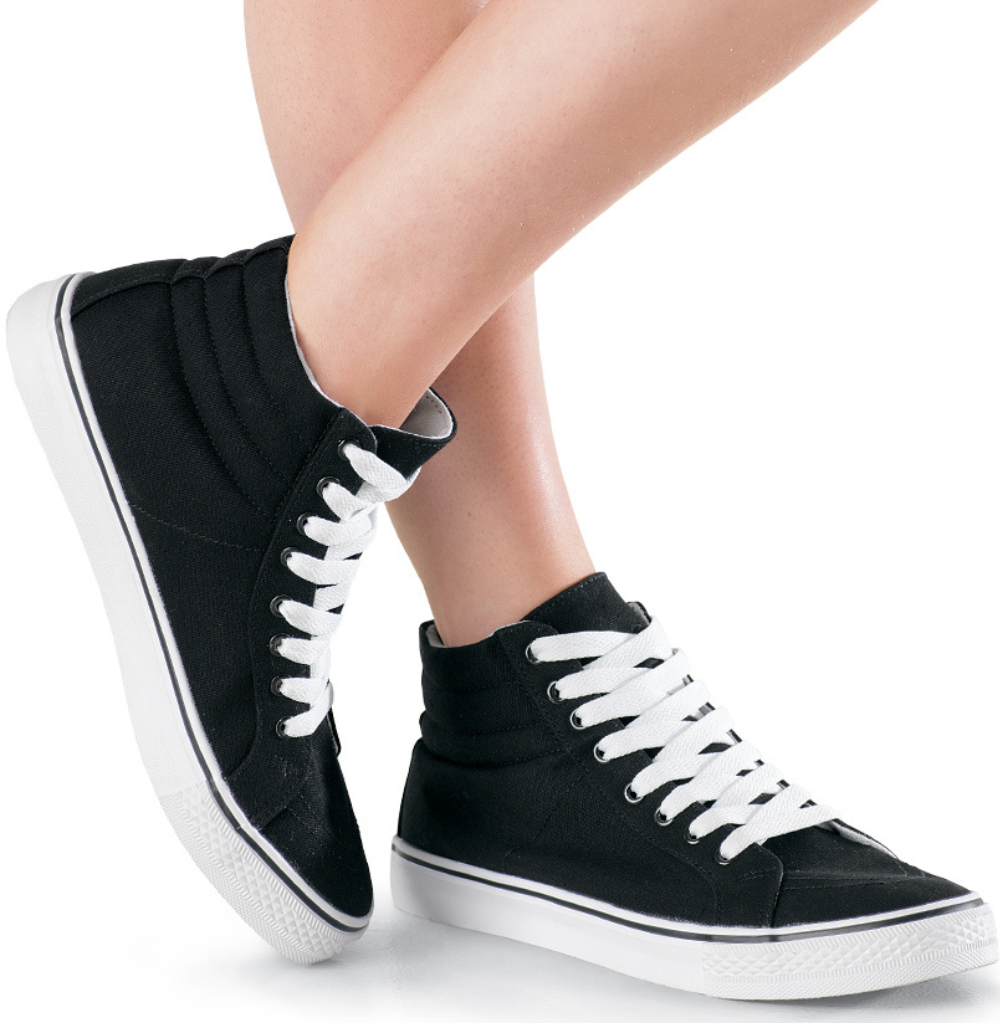 Balera Unisex High-Top Canvas Sneakers