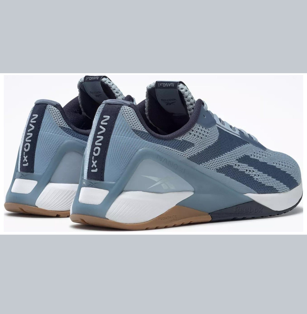 Reebok Women's Nano X1 Cross Trainer Gable Grey/Blue Slate/Vector Navy