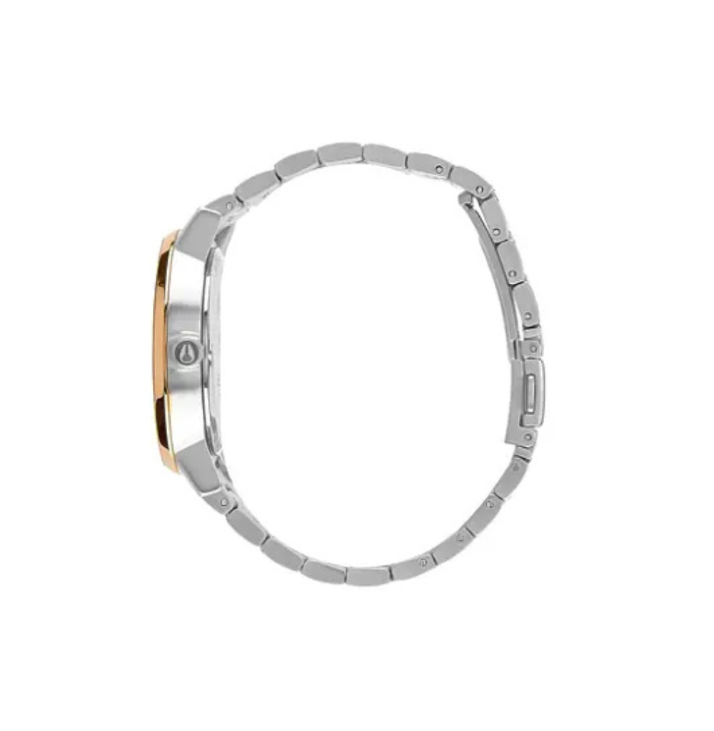 Nixon The Kensington Watch Silver Gold White