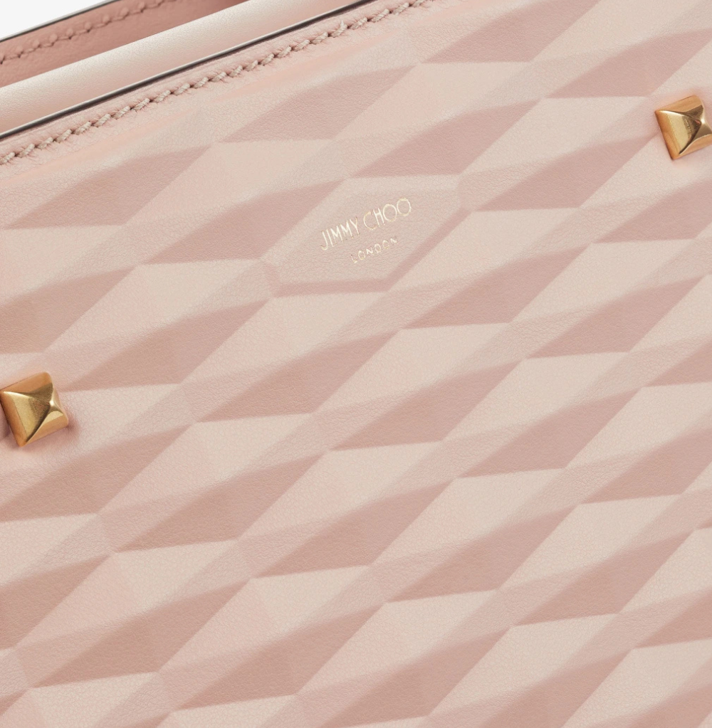 Jimmy Choo Avenue M Tote Macaron Diamond Embossed 3D Leather Tote bag