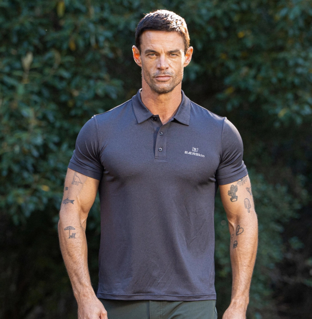 BÆRSkin Moisture Wicking Golfer Short Sleeves Polo