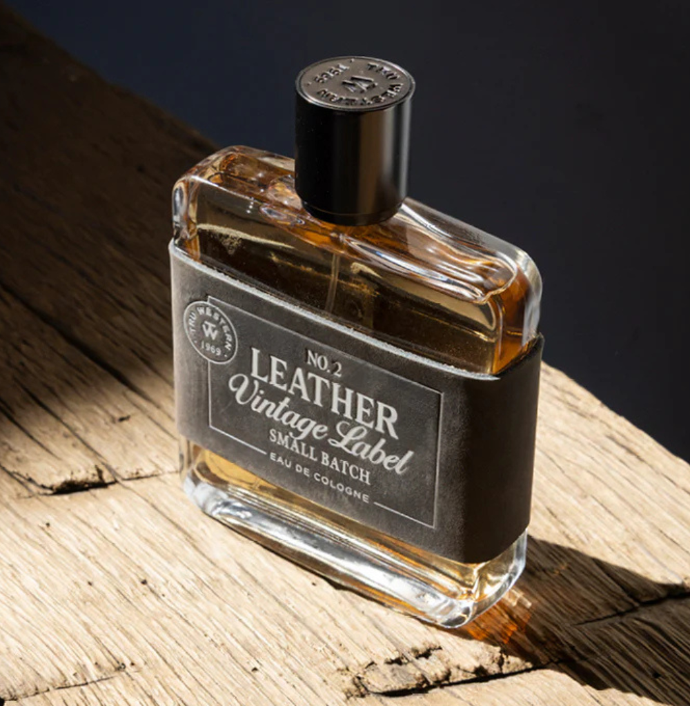 Tru Western No. 2 Leather Vintage Label Small Batch Cologne