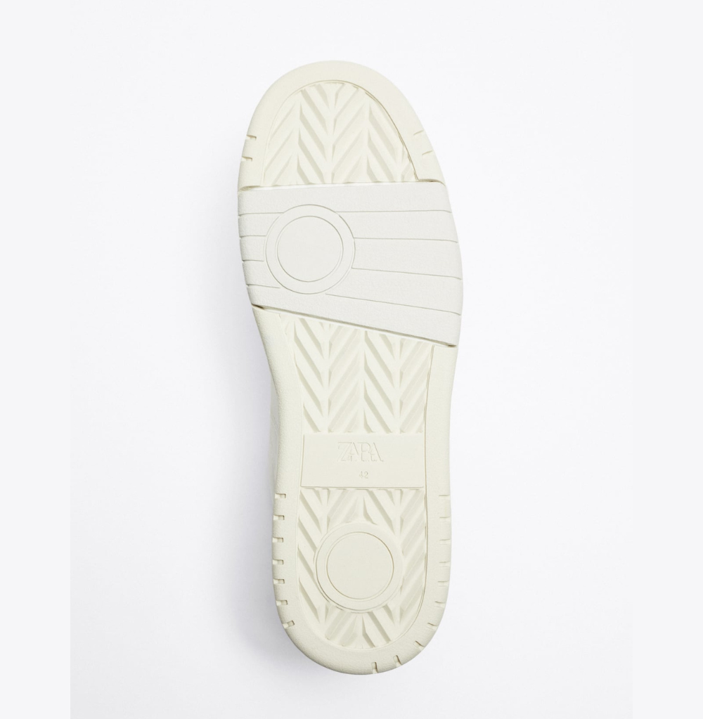 Zara Rope White Trainers