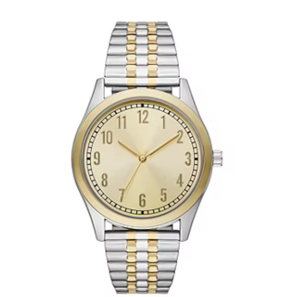 Women's Gold & Silver Tone Stainless Steel Expansion Watch
