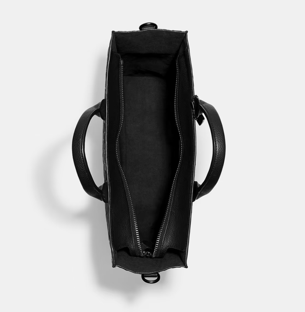Coach Gotham Tall Tote In Signature Leather