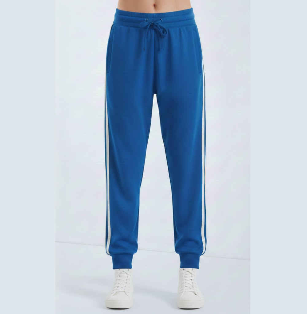 Balera Side Stripe Track Pants Royal