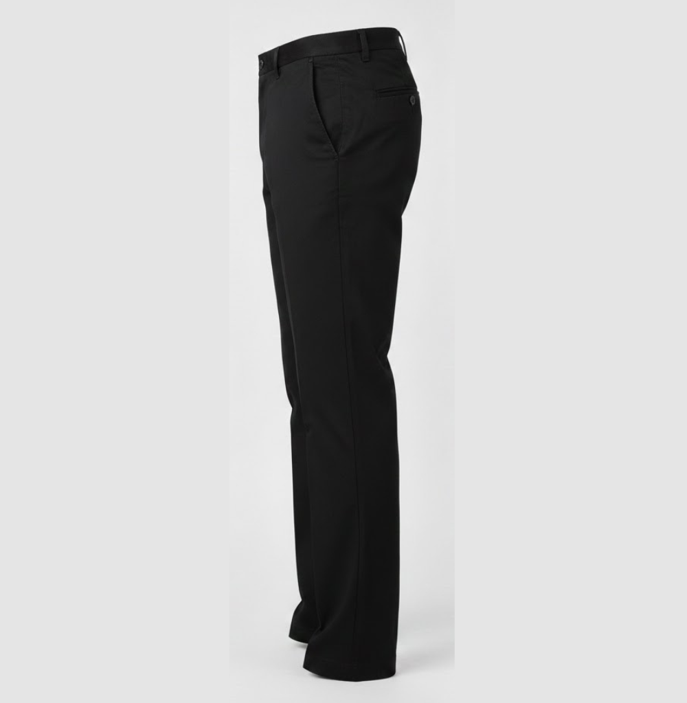 French Toast Straight Fit Black Pants