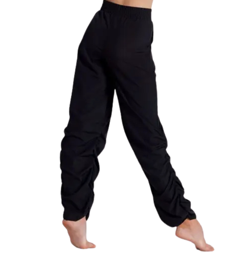 Balera Woven Tech Ruched Pants Black