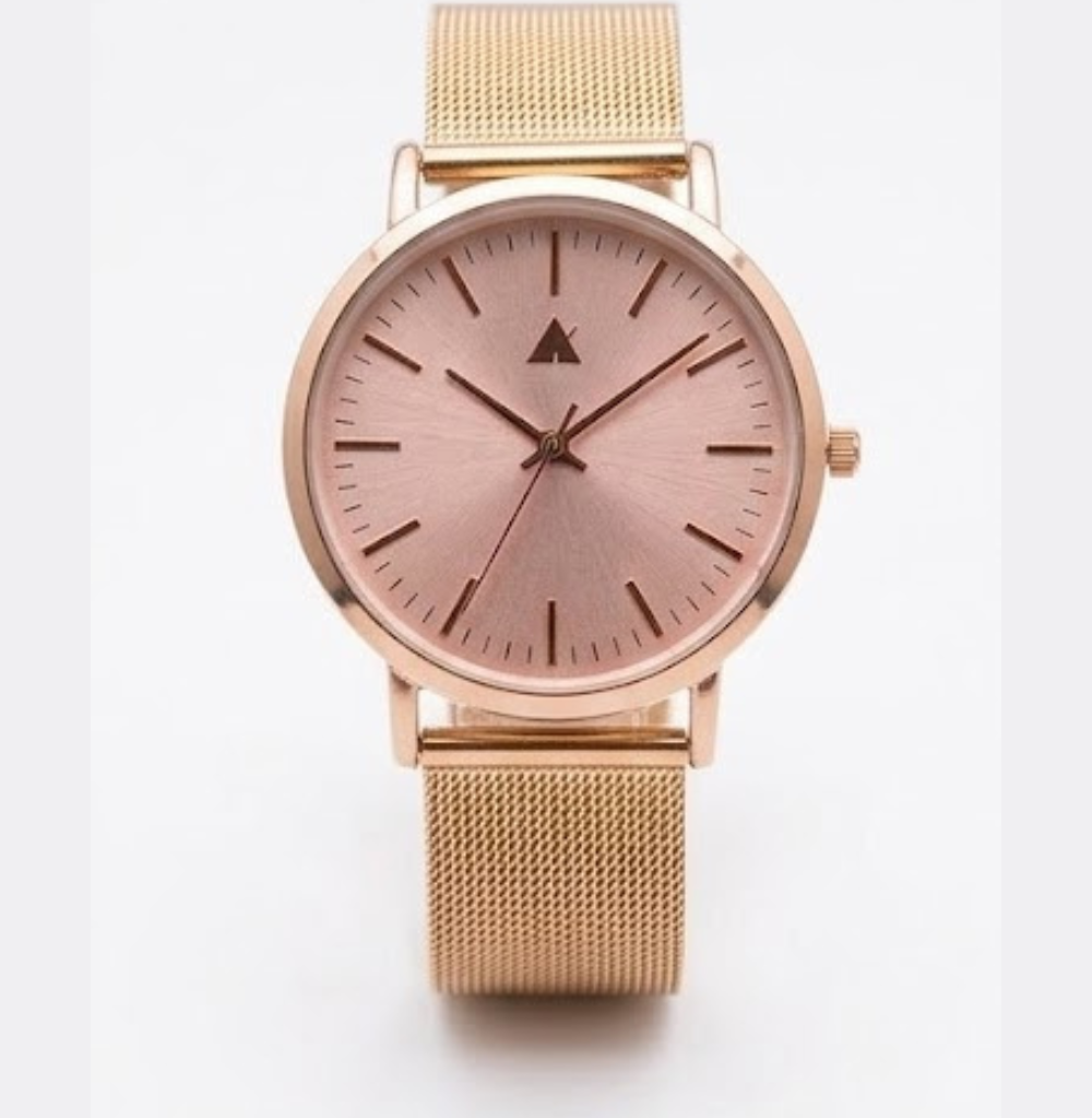 Asos Rose Gold Aurora Watch