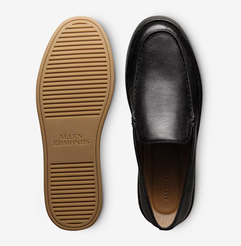 Allen Edmonds Brody Slip-on Dark Black Leather Sneaker