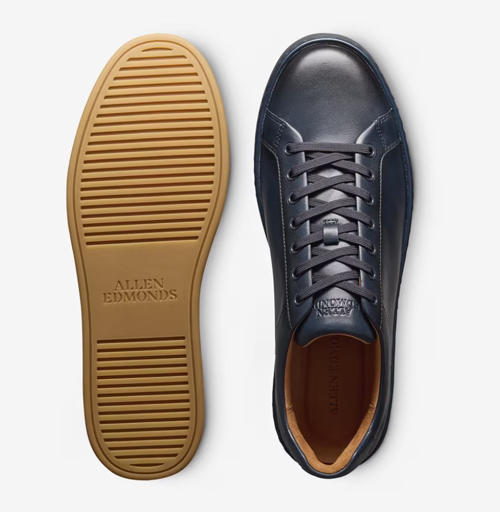Allen Edmonds Barnes Lace-up Sneaker Navy LE