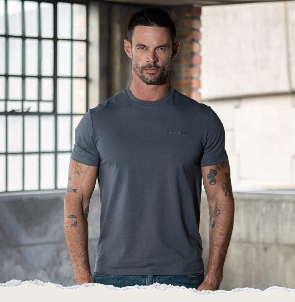 BÆRSkin Sorona Short Sleeve T-Shirt Dark Grey