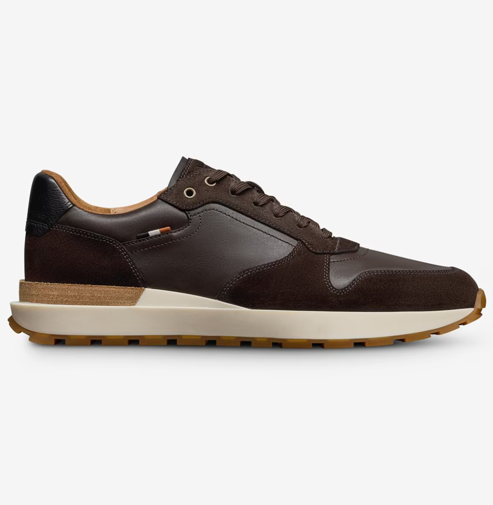 Allen Edmonds Lionel Lace-up Sneaker Dark Black Suede