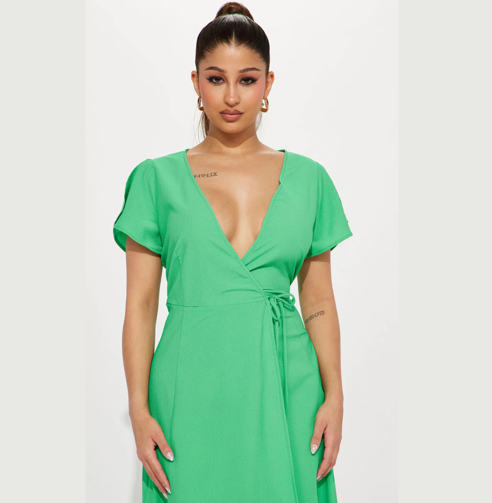 Fashion Nova Melody Maxi Dress - Green