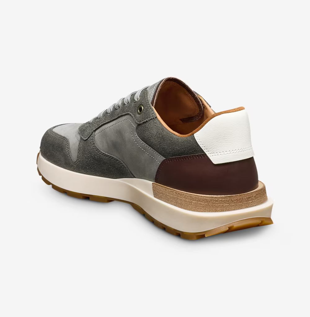 Allen Edmonds Lionel Lace-up Sneaker Grey Suede