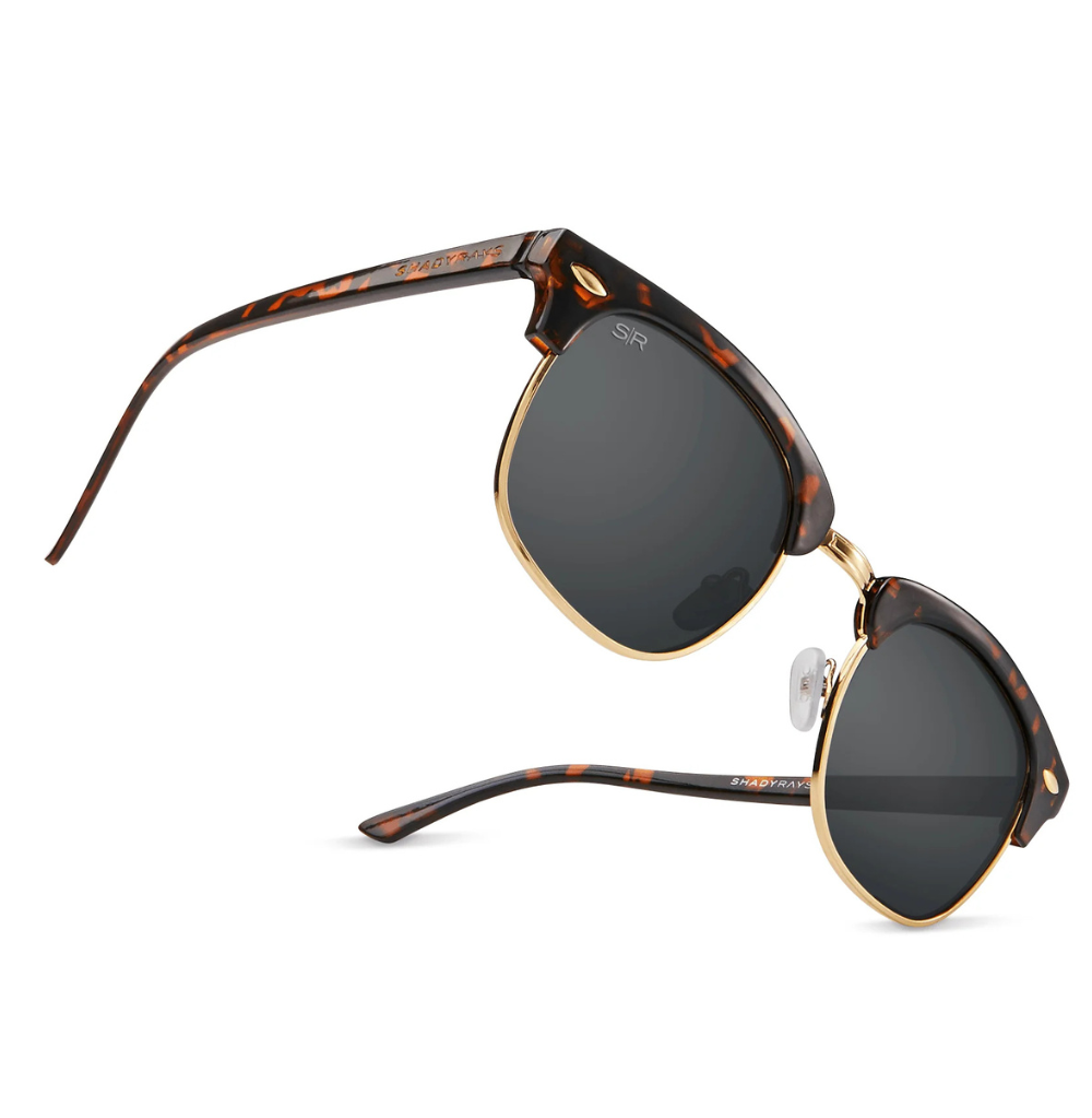 Shady Rays Oakmont Tortoise Tortoise Round Cl-33 Polarized Sunglasses 50-22-147