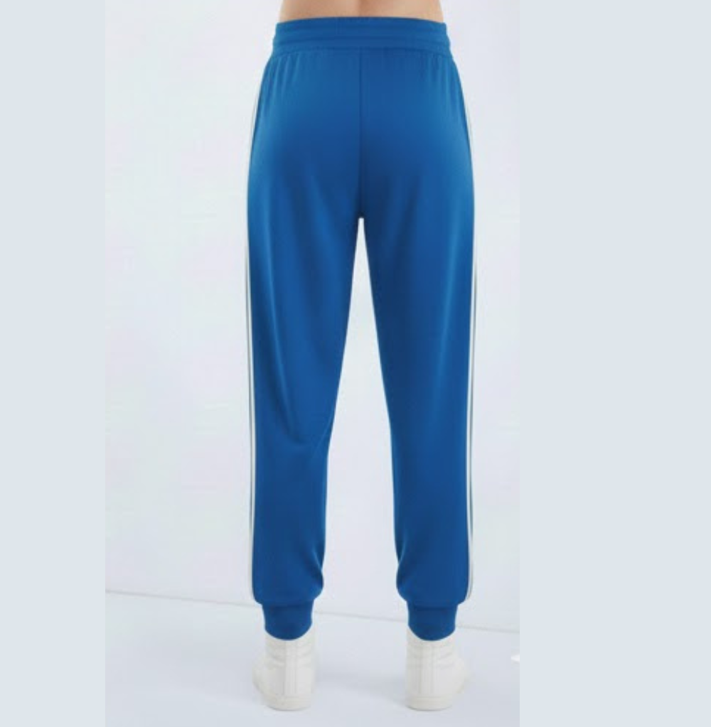 Balera Side Stripe Track Pants Royal