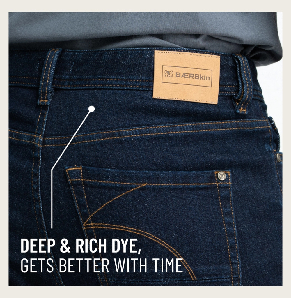 BÆRSkin Straight Leg Jeans Indigo