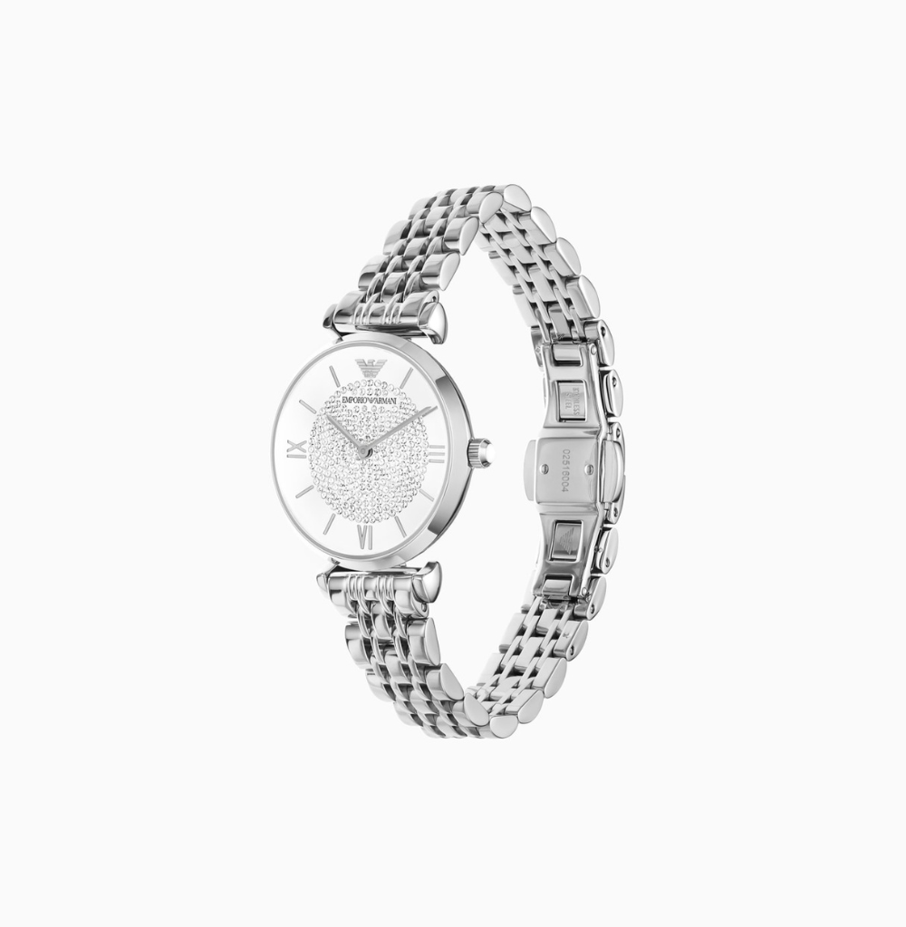 Emporio Armani Women's Two-Hand Stainless Steel Watch