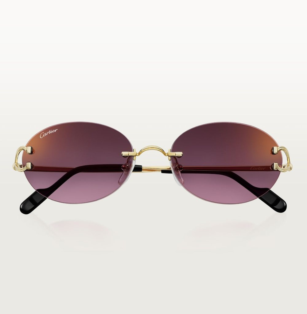 SUNGLASSES, CLASSIC C DE CARTIER MOTIF SUNGLASSES