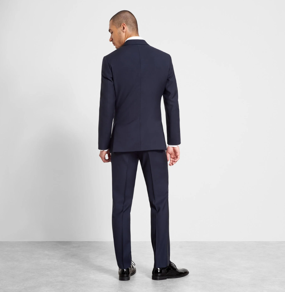 The Black Tux Tollegno 1900 Midnight Blue Tuxedo Outfit