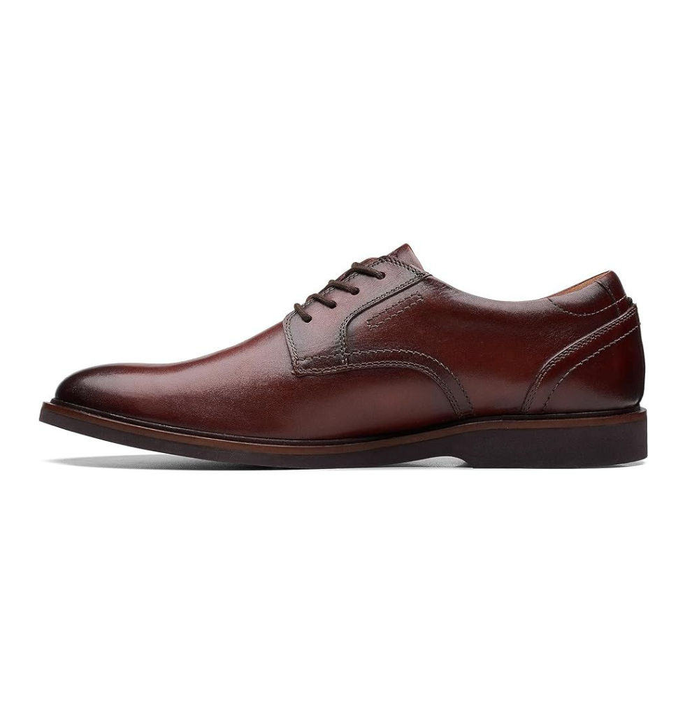 Clarks Men's Malwood Lace Shoes Dark Brown