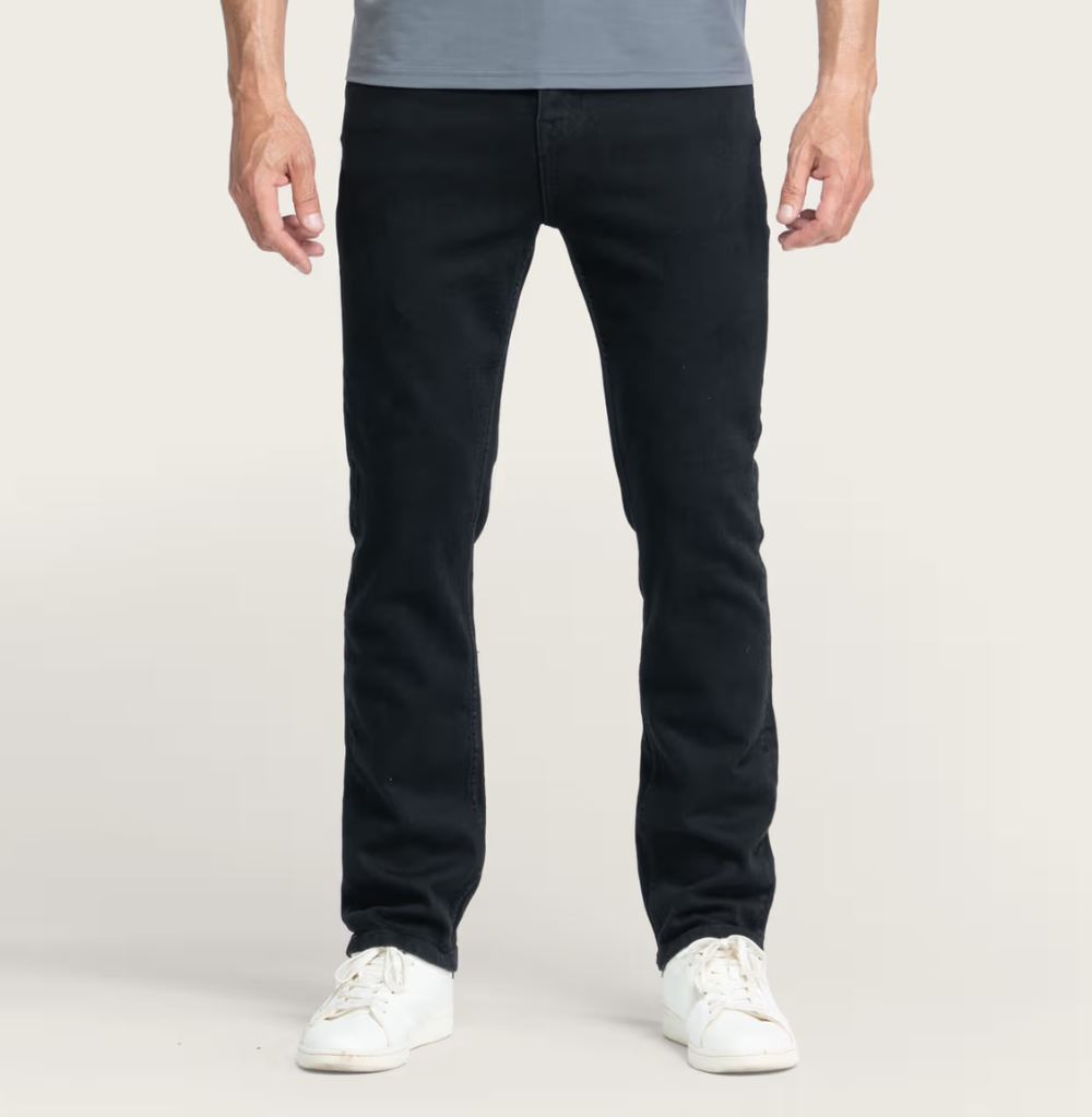 BÆRSkin Men's Denim Straight Leg Jean - Black